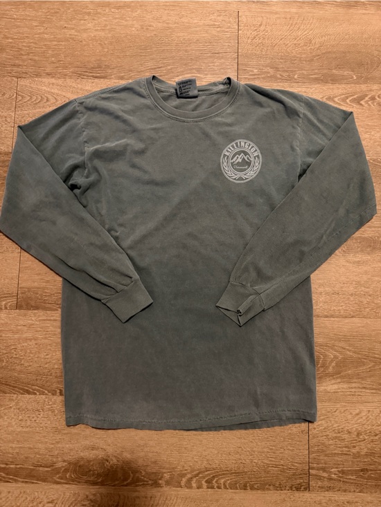 Comfort Colors Tops - Comfort Colors Long-Sleeve Tee in Green